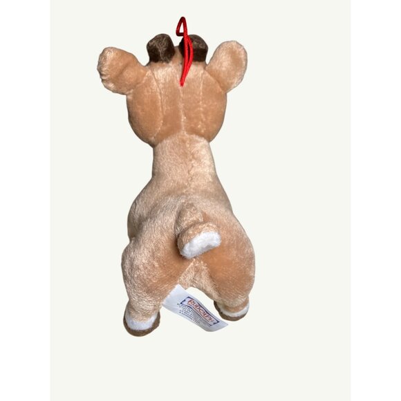 Rudolph The Red-Nosed Reindeer Plush Toy Ornament - Picture 6 of 10